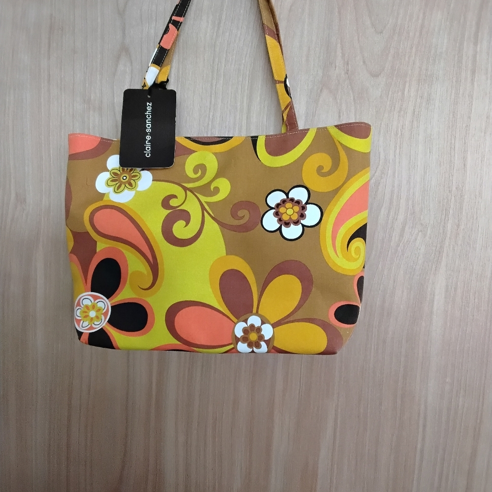 Paisley print small hand bag